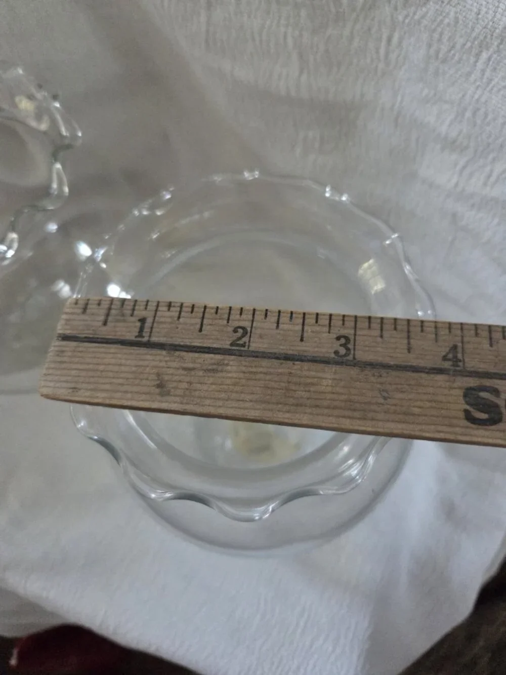 Set of 2 Vintage Indiana Glass Co. 5¼ 